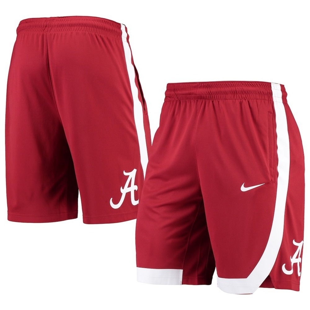 Nike Alabama Crimson Tide On-Court Replica Basketball Shorts FD4761-613 Small‎